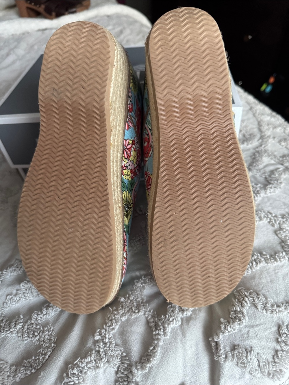 Dansko Floral Canvas Clogs in Light Blue with Multicolor Blossoms - Picture 3 of 4